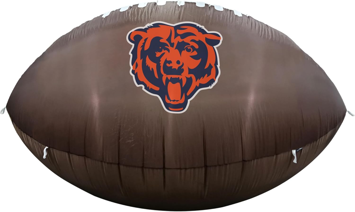 FANMATS NFL Inflatable Football - Self Inflating Inflatable Display, Built-In Blower & Tethers, Official Team Logo – Show Your Spirit All Year Round