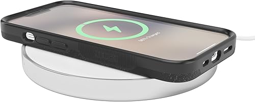 Vista 1067 de Casely Funda para iPhone 13 Compatible con MagSafe Color Splash de medianoche Funda retro abstracta Color de medianoche Splash Abstracto