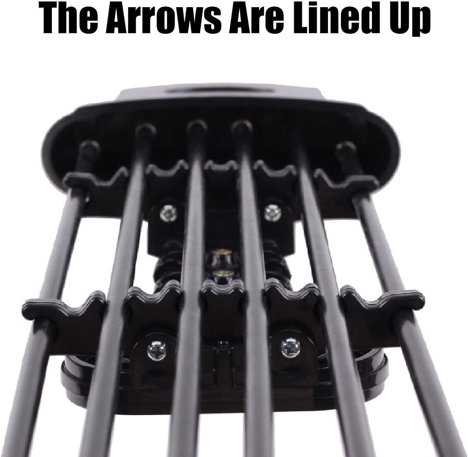 Quick Release Bow Quiver, 6 Arrows Archery Quiver Holder Composite Pulley Bow Box for Archery Arrows Storage