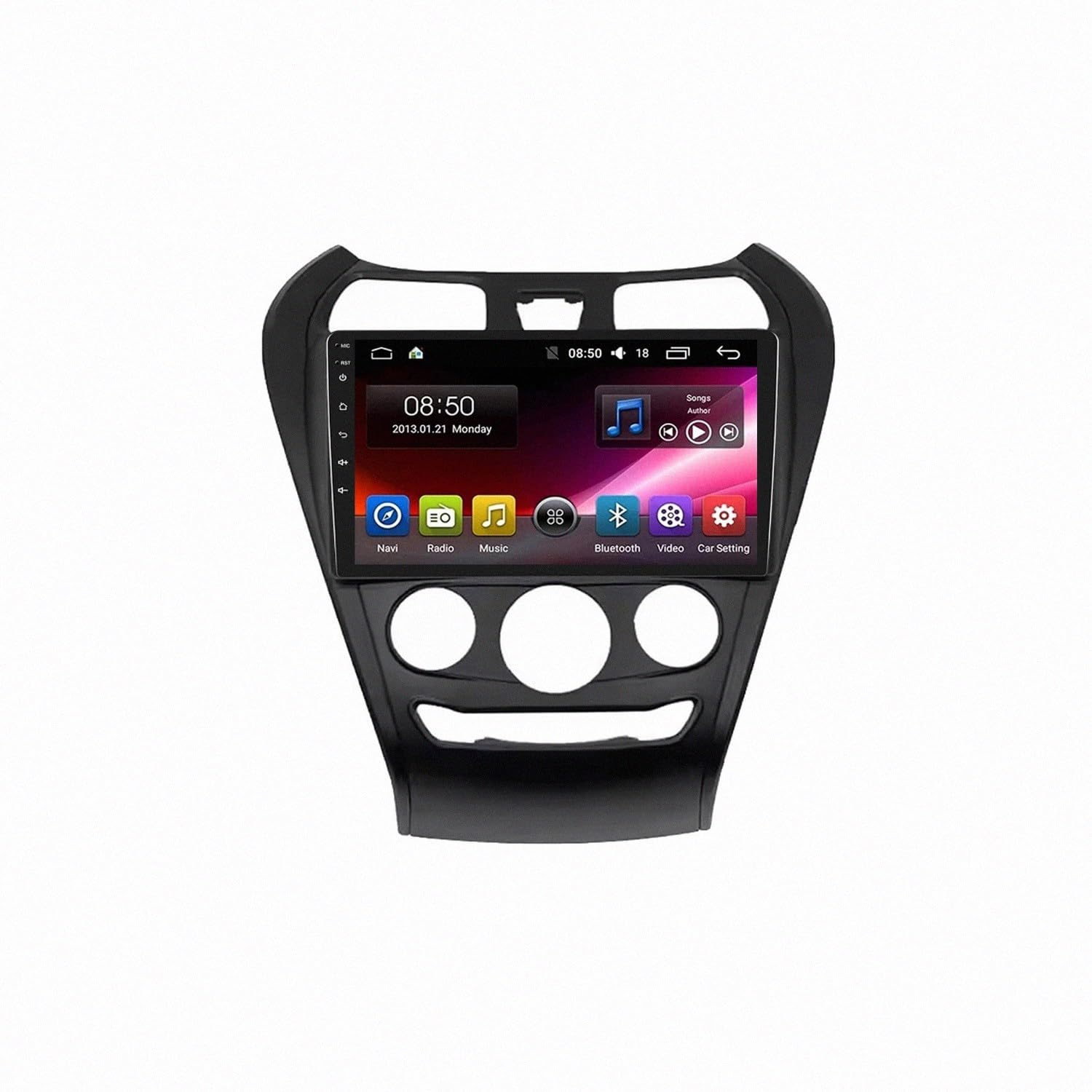 Pantalla para Hyundai EON 2011 con Mirror Link y cámara trasera 8