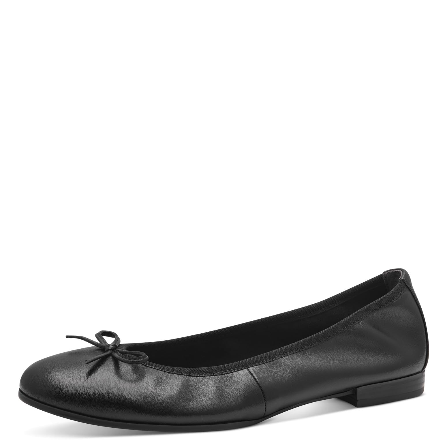 Tamaris Leather Ballet Pumps Women's Black Size 36 (3.5)