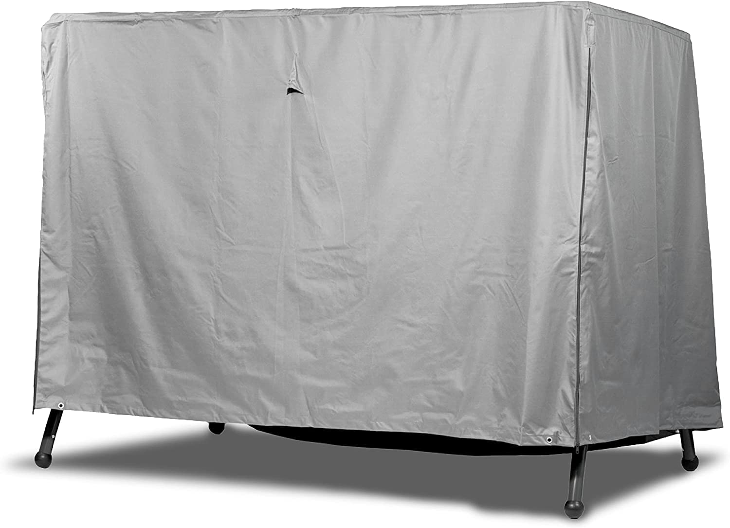 Housse de protection pour balancelle | 220 x 160 x 150 cm | polyester tissé Oxford 600D, couleur : gris