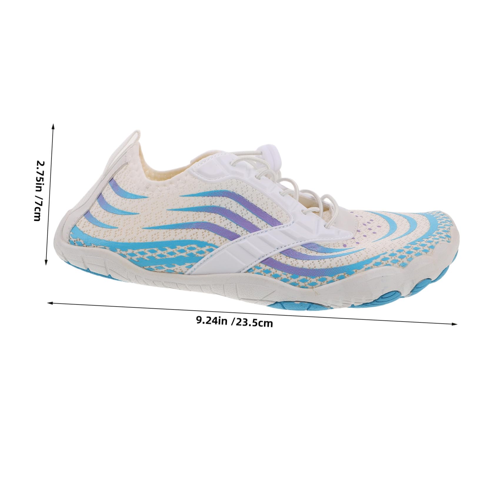Beaupretty Zapatos de Agua Unisex Antideslizantes para Mujer y Hombre Secado Rápido Transpirables Cómodos y Flexibles para Playa Piscina Surf y Trekking Talla
