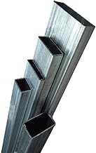 barra tubolare rettangolare in ferro ZINCATO,varie misure, lega S235JR… (40x20x2 mm)