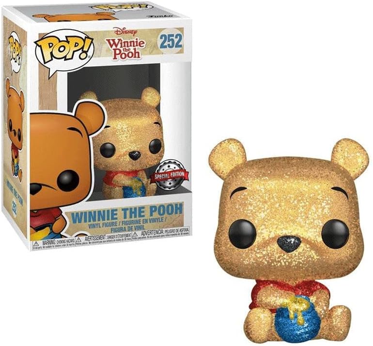 Funko Winnie the Pooh with Hunny Honey Diamond Exclusive Pop Vinyl Figure 252
