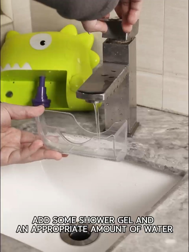 Jouet De Bain Dinosaure Machine à Bulles Lumineuse - Jouet Bébé 1 2 3 4 Ans Avec LED