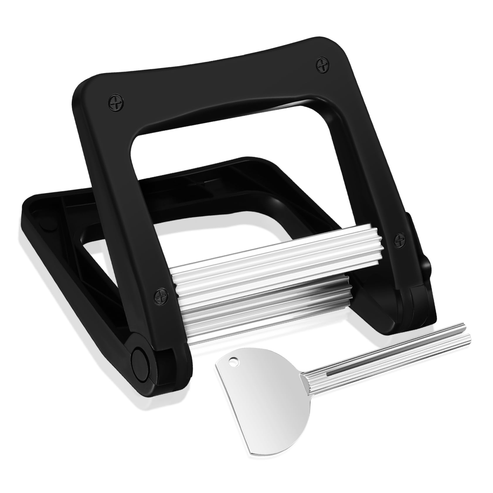 CLISPEED Manual Toothpaste Tube Squeezer Metal Tube Squeezer Salon Supplies Pigment Paste Clip Life Helper