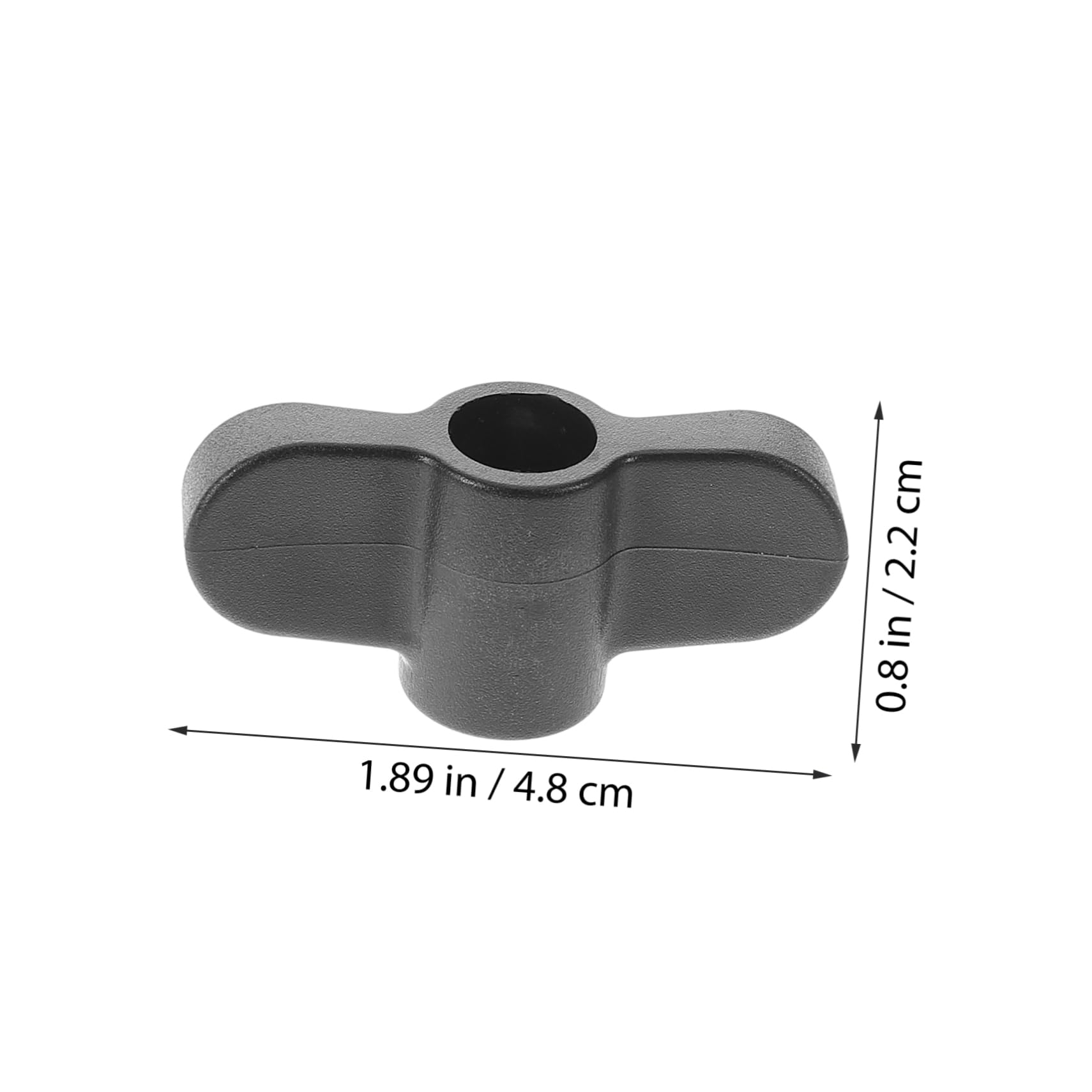 CIMAXIC Complete Drum Set Hardware 4pcs Cymbal Stand Accessory Nuts Knob Grip for Easy Mounting Adjustment