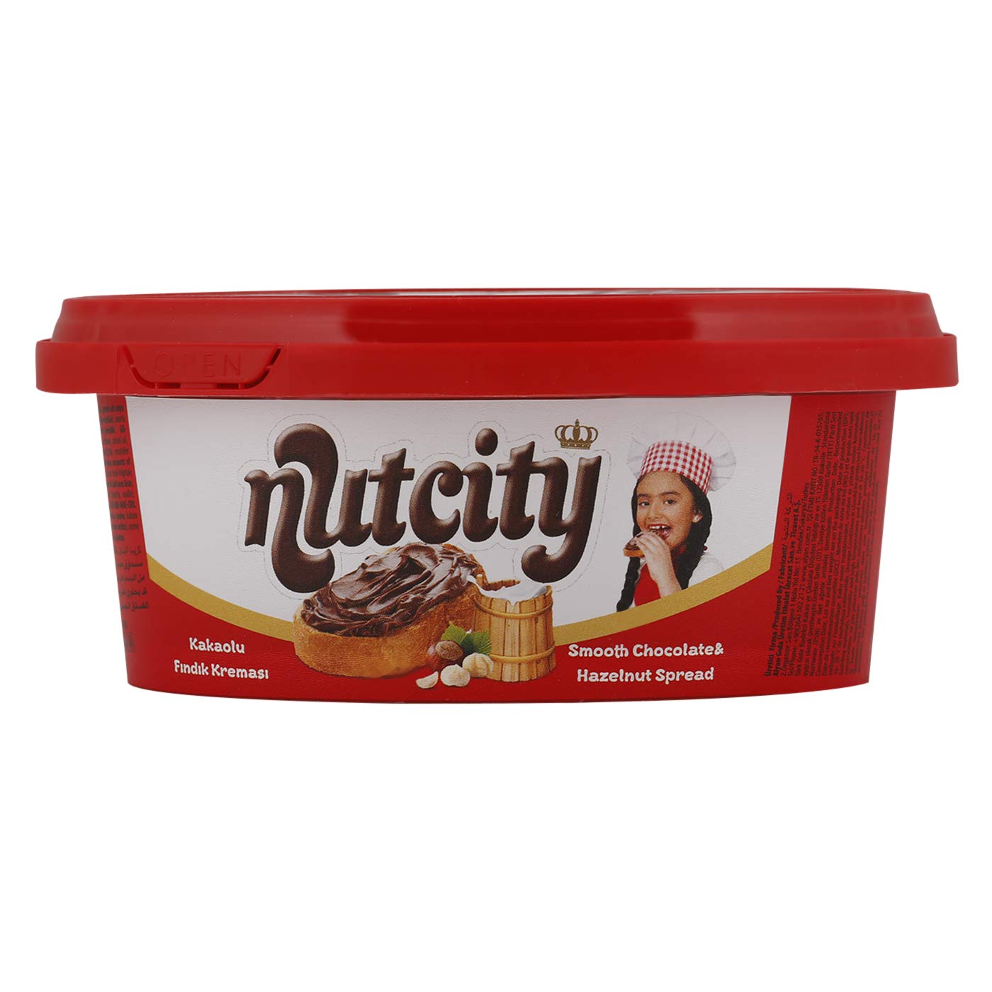 Nutcity Smooth Chocolate Hazelnut Spread, 250 gm, large