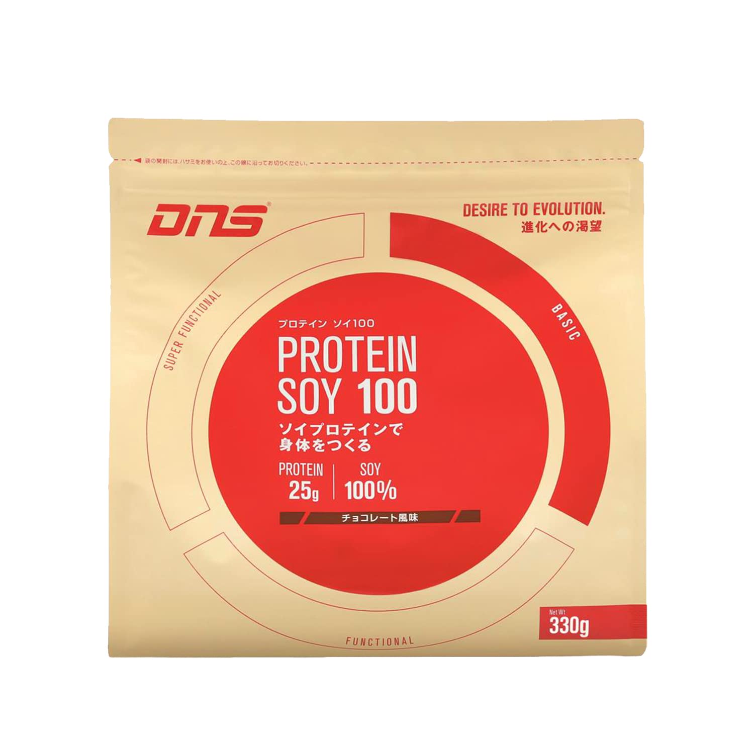 Amazon | DNS プロテイン ソイ 100 チョコレート風味 330g (10回分 