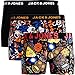 Produktbild JACK & JONES Boxershorts 3er Pack Herren Trunks Shorts Baumwoll Mix Unterhose uj.s52 (XL, @10)