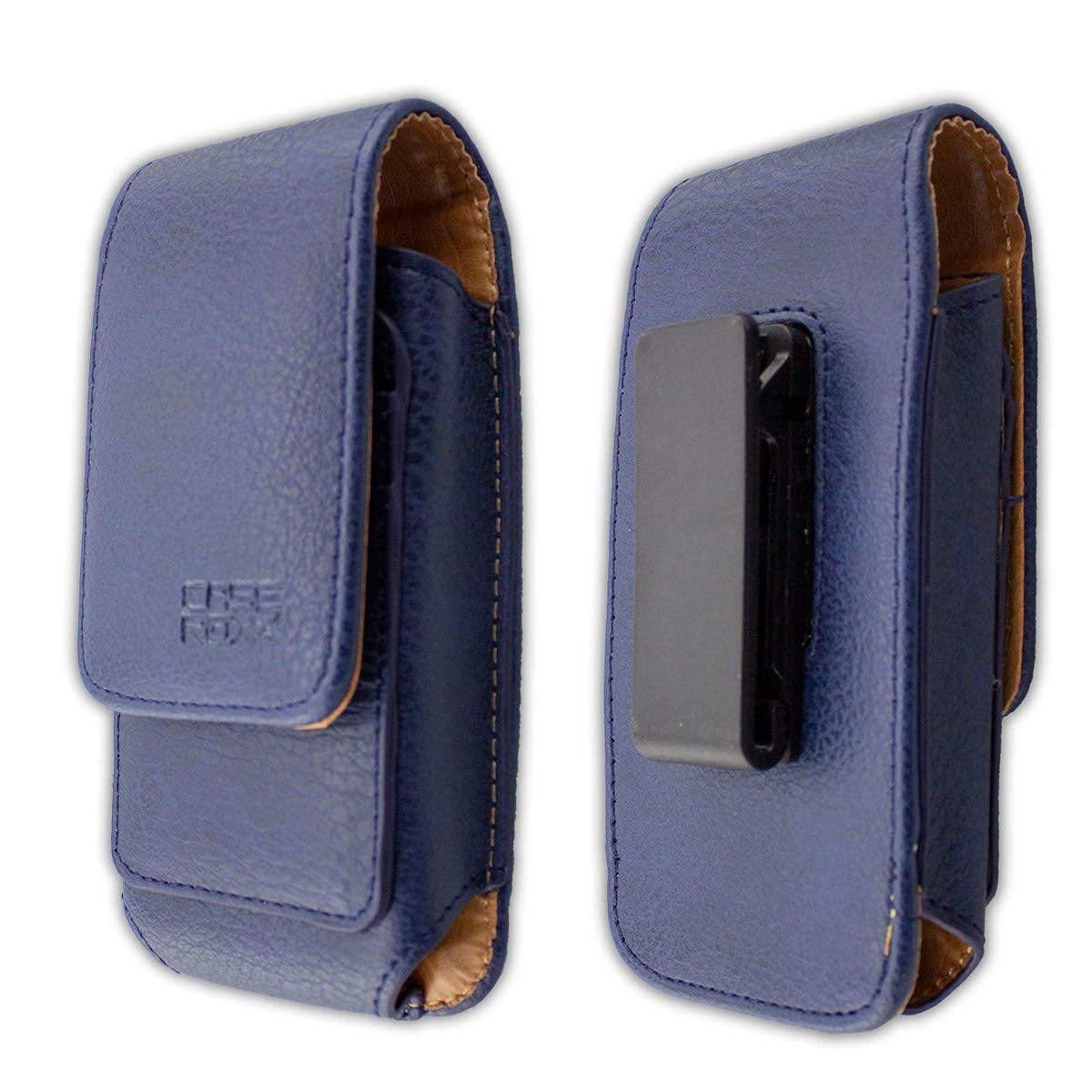 caseroxx Business-Line Poche pour OnePlus 3 en bleu fait de Cuir