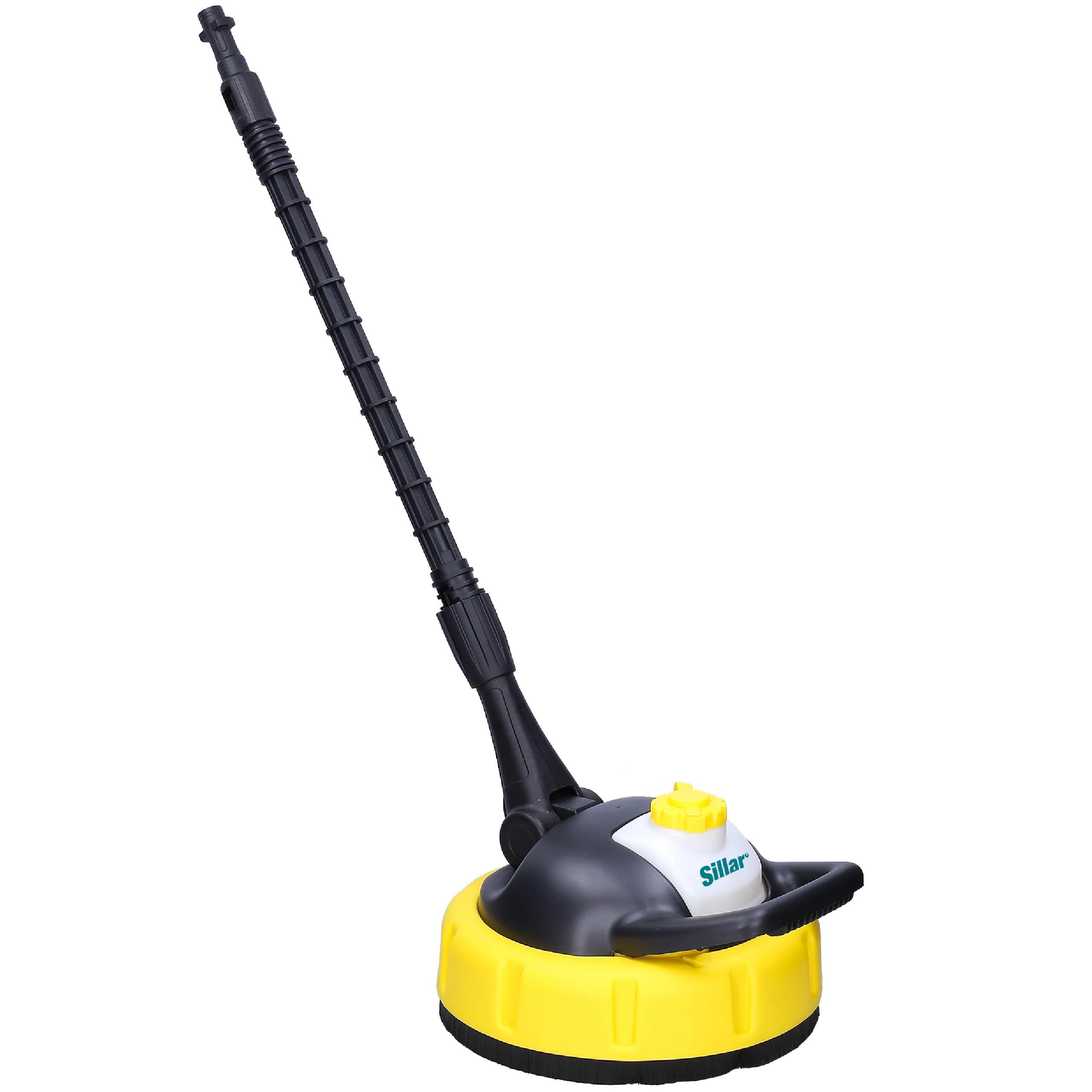 Sillar Cepillo Rotativo de Alta Presión para Hidrolimpiadora | Limpieza Rápida de Terrazas | con Recipiente para Fluidos | Reemplazo para Kärcher K2 K3 K4 K5 K6 K7, Lavor, Parkside