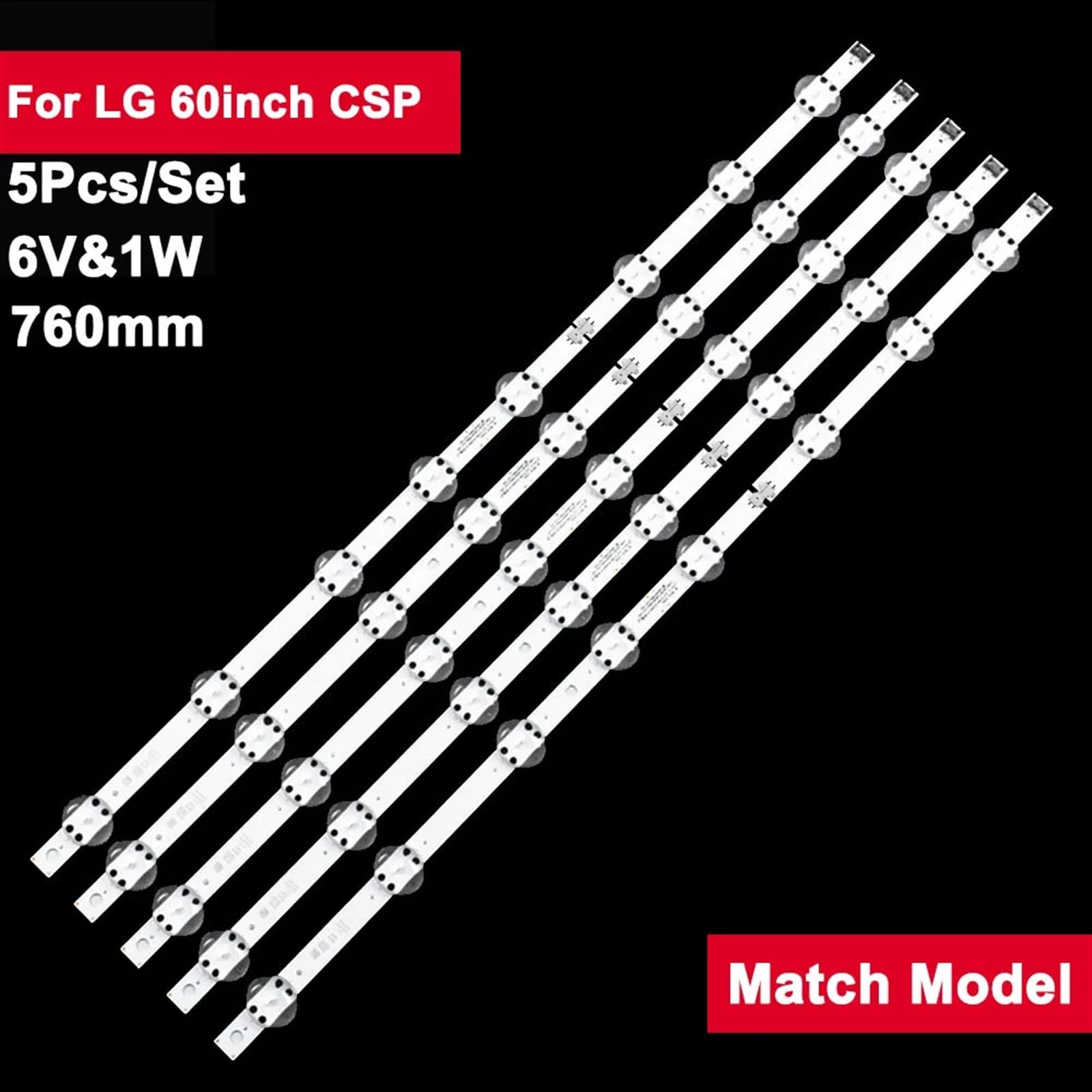 LED Backlight Strip For LG 60" TV AGF78401801 LATWT602RXLZK AGF78401901