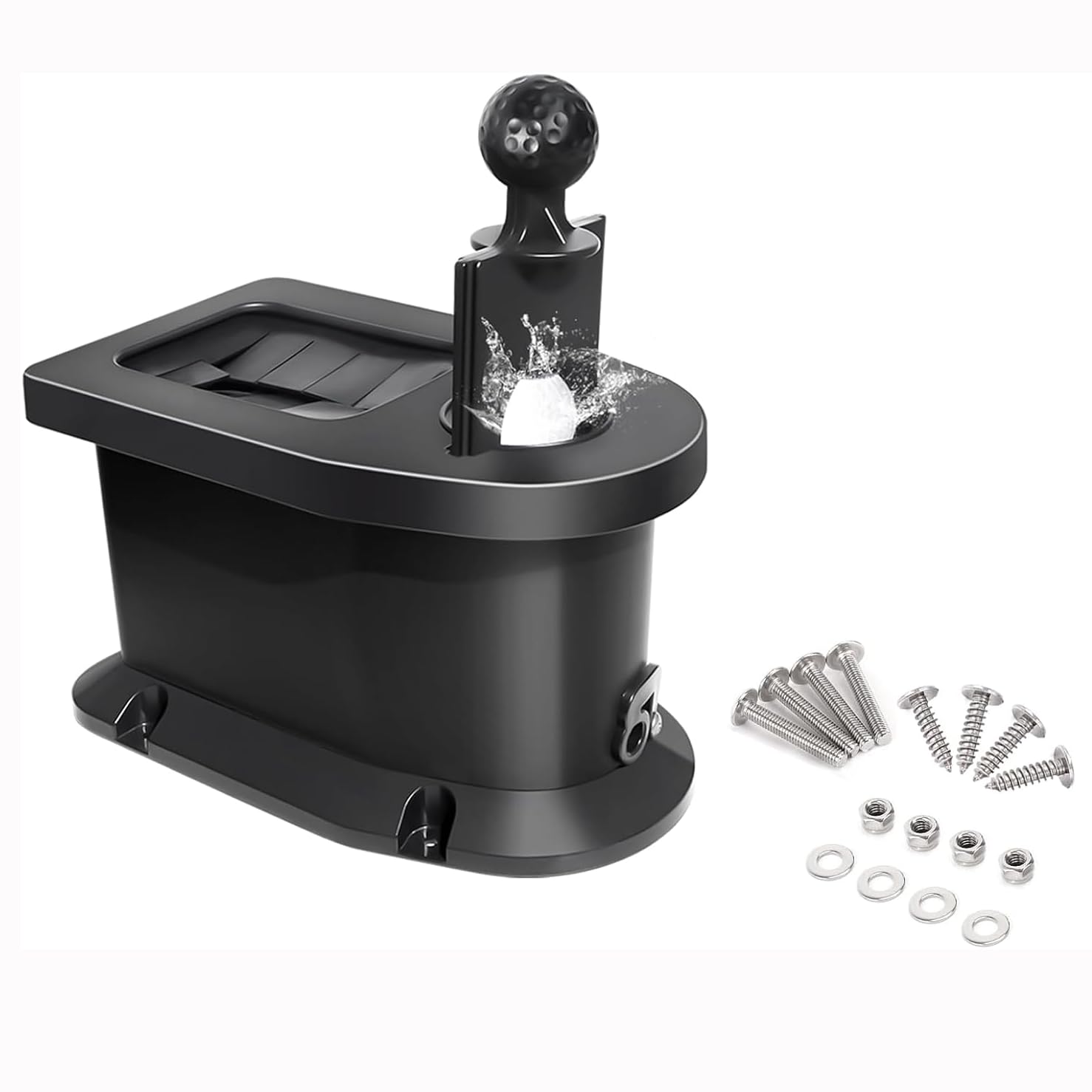 Dr.Access Universal Golf Ball Cleaner & Club Head Washer for Golf Cart EZGO/Club Car/Yamaha