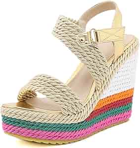 Ribbon platform sandals♡Eme M me eme／Ribbon platform sandals (eme10352) | All Item | Mmeeme