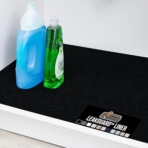 Miniatura 1 de GORILLA GRIP - Tapete original de alta calidad para colocar debajo del fregadero, no adhesivo, absorbente, duradero, resistente al agua para colocar