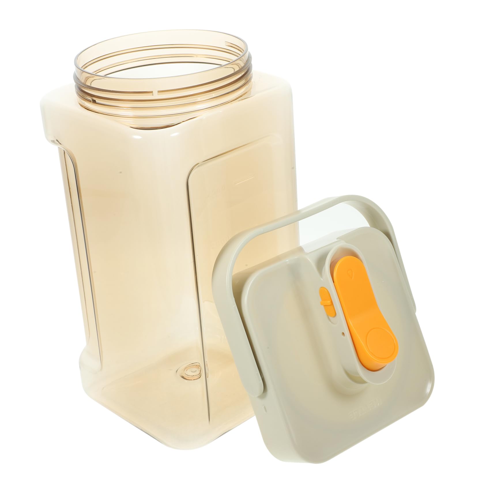 ULTECHNOVO Reusable Refrigerator Cold Water Dispenser with Faucet Capacity Beverage Pitcher for Juice and Drinks for Home Use and Parties Easy Refill Design