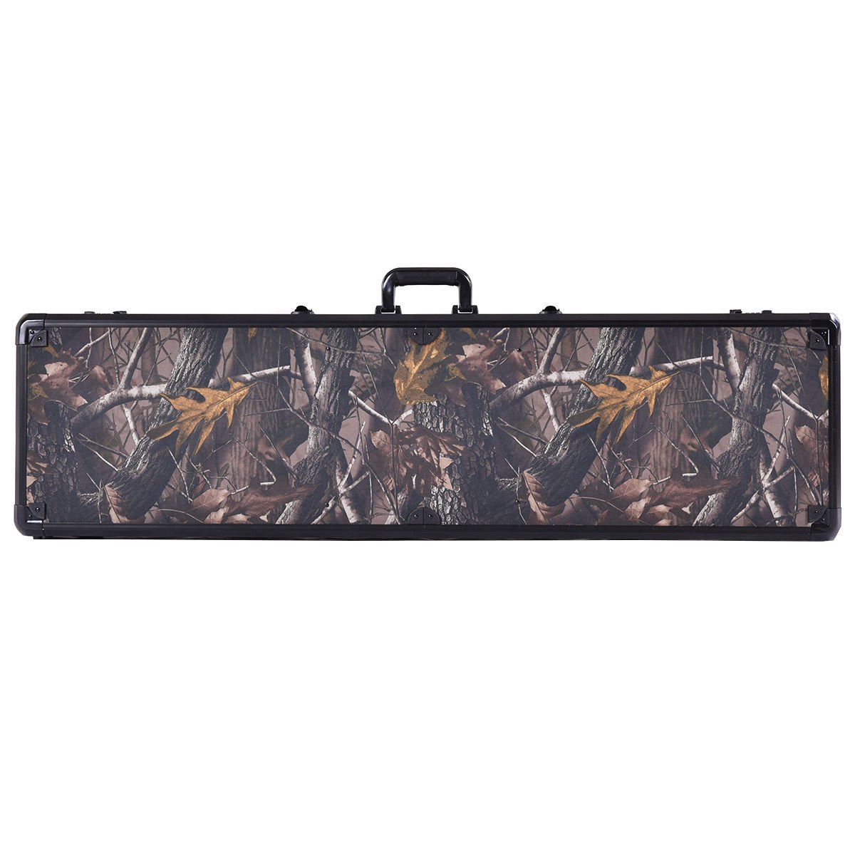Goplus 49inch Long Rifle Gun Hard Case, Locking Shotgun Storage Box