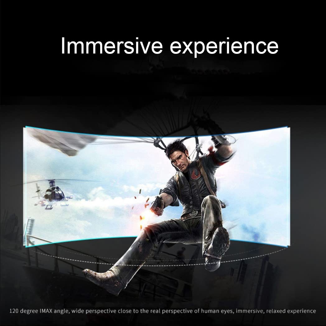 Gafas de Realidad Virtual, 3D VR Gafas con Controlador Bluetooth para Juegos Visión Panorámico VR Glasses para iPhone 13 Pro Max/13 Pro/13/12/11, para Samsung Galaxy S21, Huawei, Xiaomi