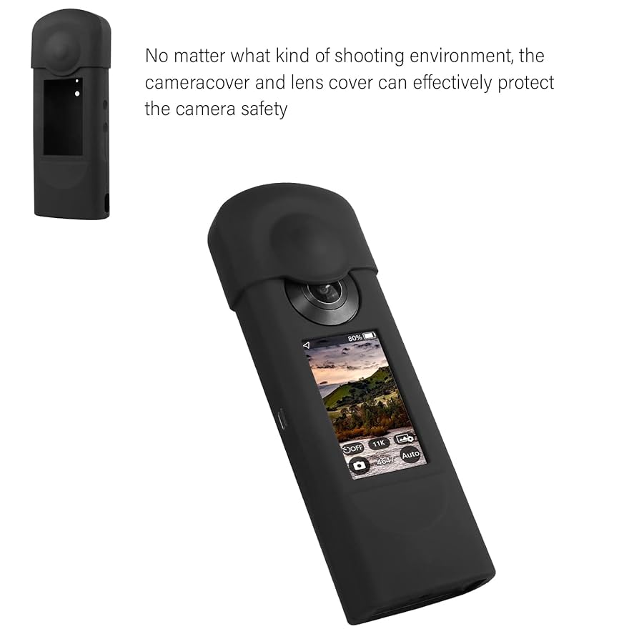 RICOH - RICOH THETA S 　+　シリコンケース Amazon | Koroao シリコンケース リコー シータ X 360カメラ用
