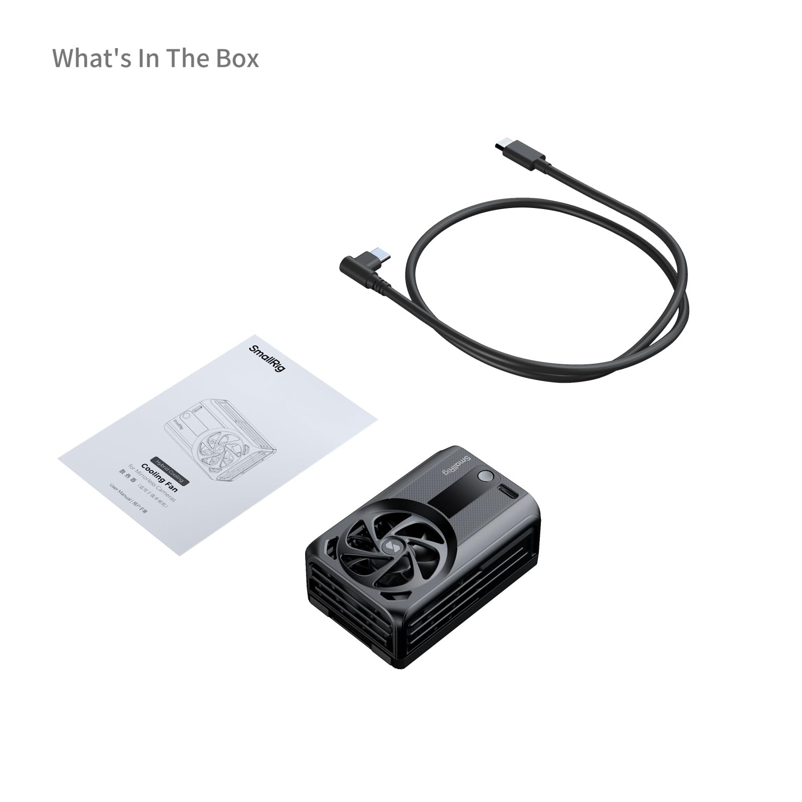 SMALLRIG Ventilateur De Refroidissement TEC Pour Sony ZV-E1, A7 IV, A6700, FX3 - Système Externe Anti-Surchauffe