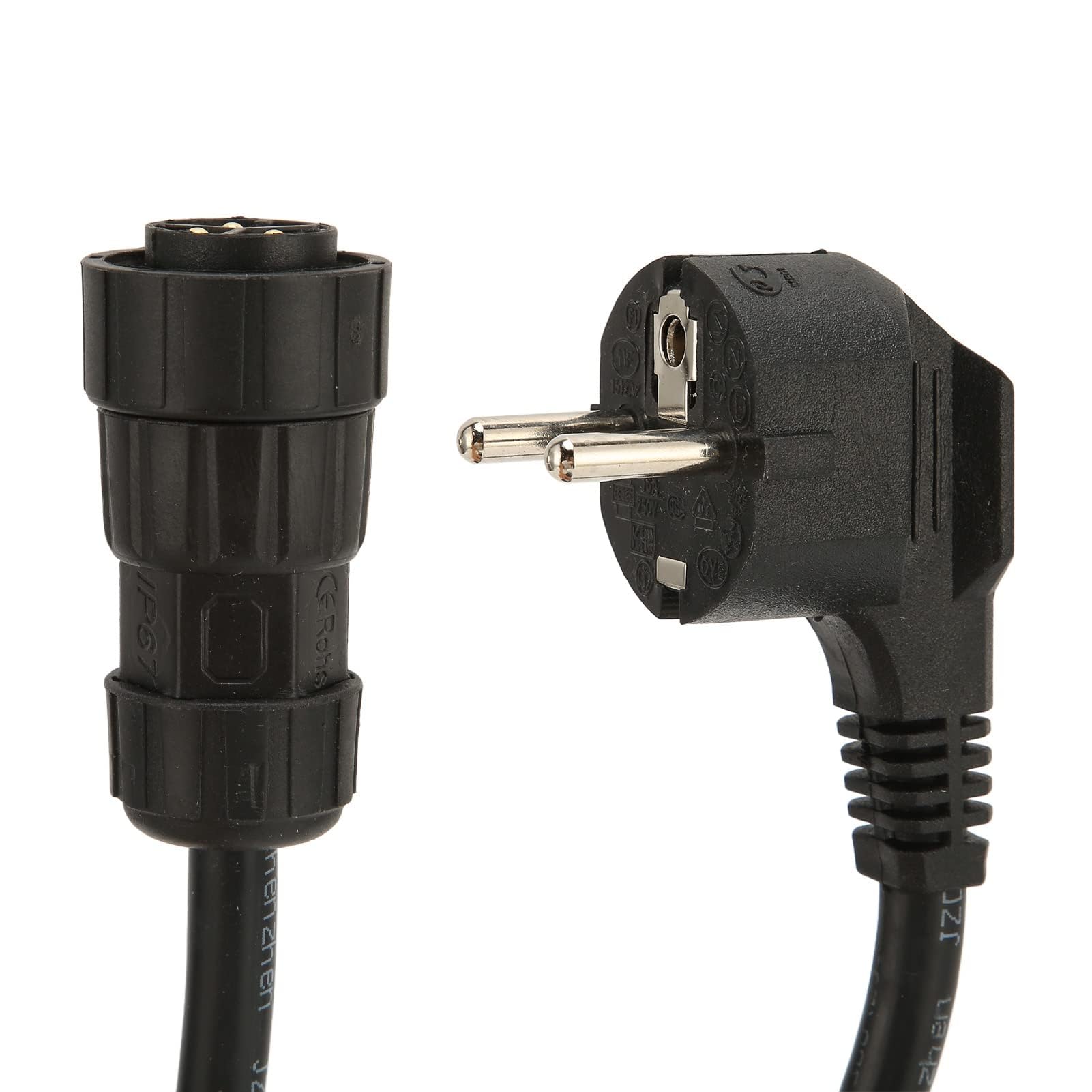 Wechselrichter Kabel Zubehör für Solar Photovoltaik 220V EU mit 3x1,5mm² Solarkabel und AC Netzkabel für WVC Grid Tie Inverter Power