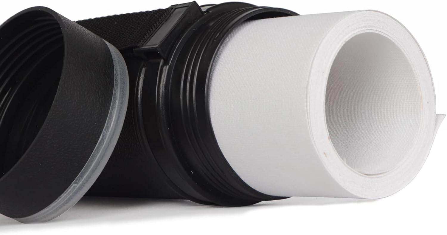 Double Primed Cotton Canvas Roll Kits, 16.4Ft x 24" Canvas Roll and Expandable Canvas Tube for Oil & Acrylic Paint