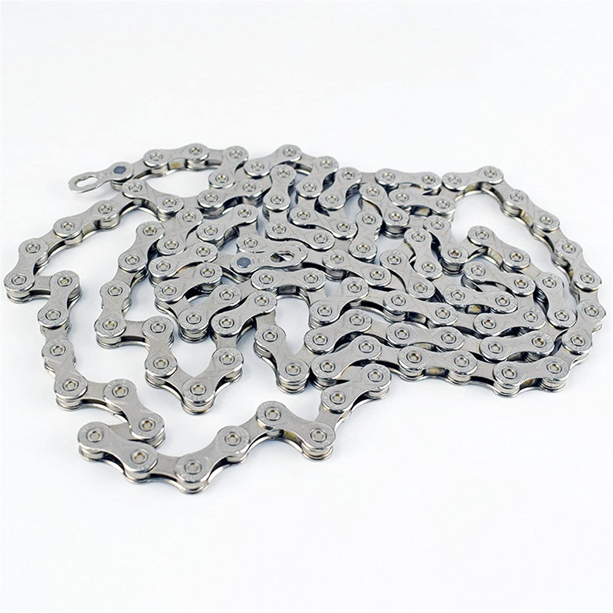 Cadenas de ciclismo Cadena de bicicleta ligera de 11 velocidades 116 eslabones ?? Cadena de cambio de bicicleta de acero para bicicleta de montaña de carretera Cadena de bicicleta de montaña de carr
