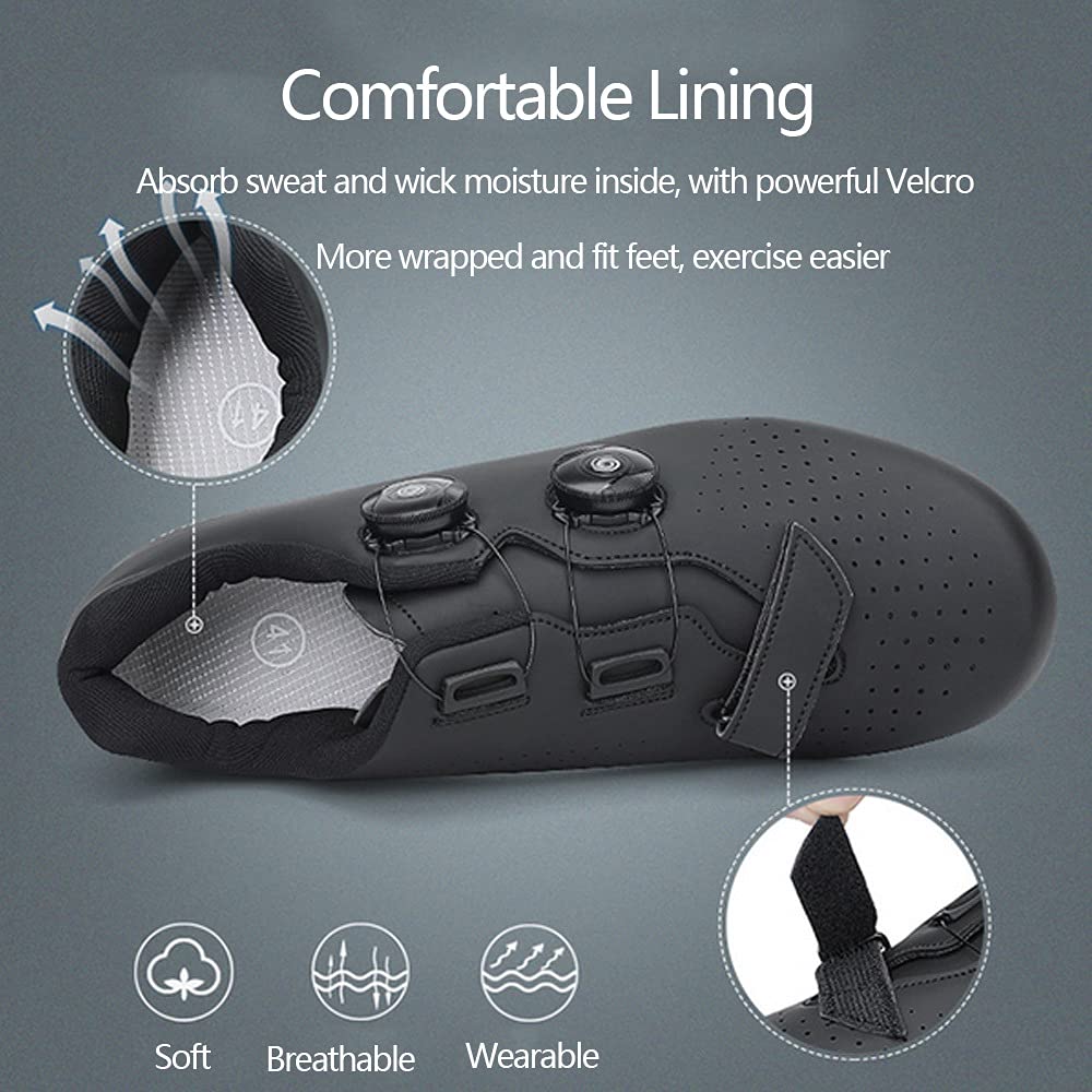 Amazon.co.jp: Cycling Shoes Women Men Road SPD Bike Cycling Shoes