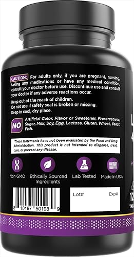 Miniatura 7 de Oxify Luteína 40 mg  120 tabletas  Sin gluten, sin OMG  Suplemento fabricado en Estados Unidos