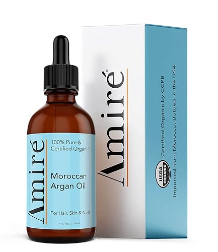 Aceite de argán orgánico certificado por la USDA Amire 4 onzas Aceite de argán marroquà puro para el cabello la piel y las uñas Tratamiento del Aceite de argán orgánico certificado por la USDA Amire 4 onzas Aceite de argán marroquà puro para el cabello la piel y las uñas Tratamiento del
