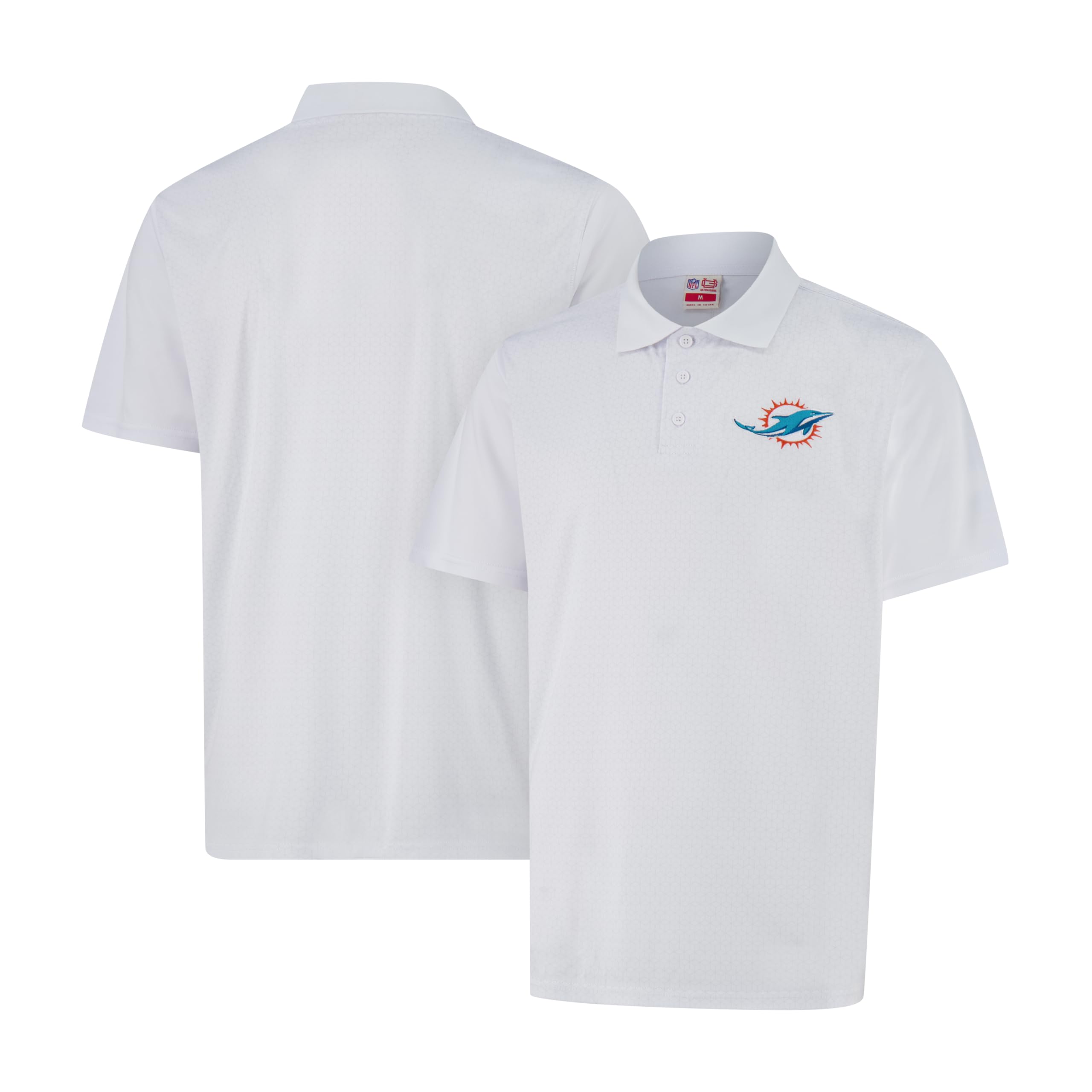 Mens NFL Official Super Soft Quick Dry Jersey Polo Shirt