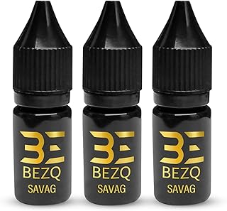 (Pack of 3) * 10ml Oil Refill Scent SAVAG | Car Perfume, Air Freshener - Suitable for CAR Diffuser | USB diffusers |Candle Scented Making Wax Melts Diffuser Reed Car Refill Bottle Drop by BEZQ