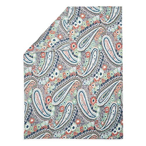 Vera Bradley Women's Packable Fleece Blanket, Citrus Paisley, One Size by Vera Bradley - Image 3