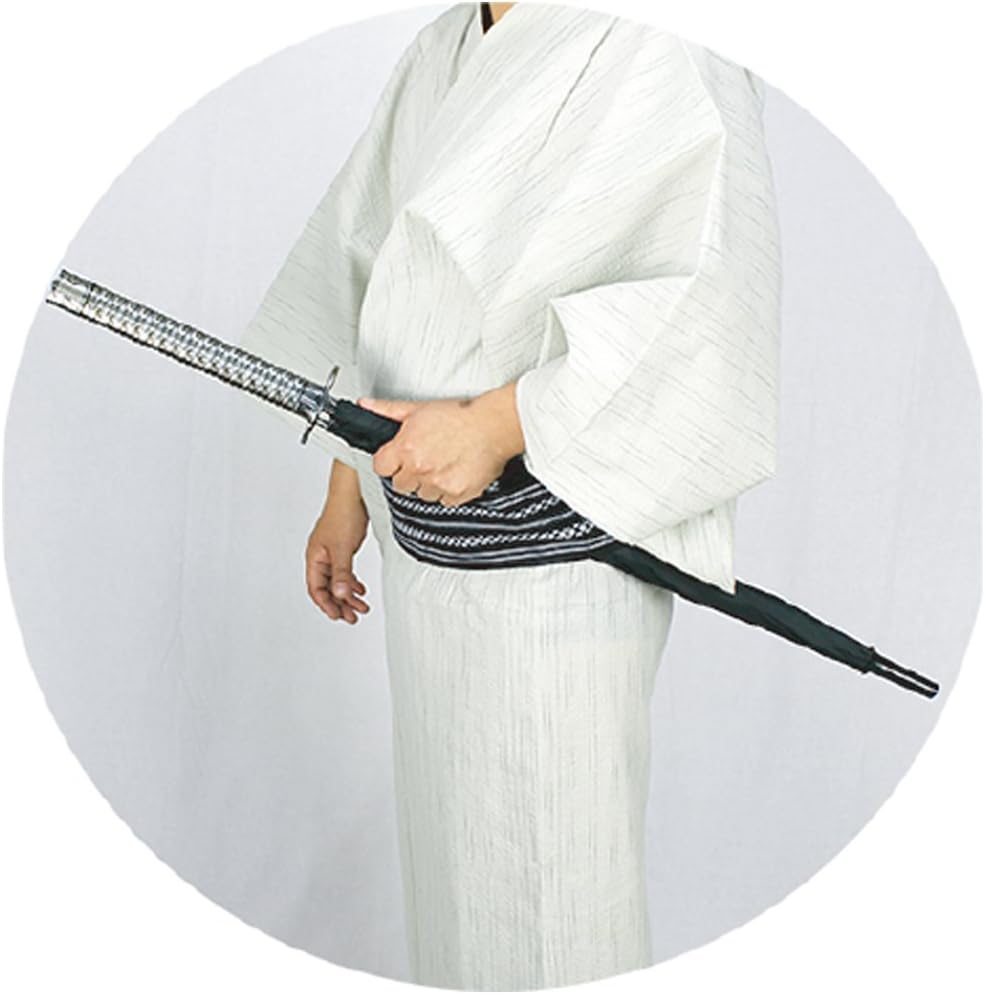 KOMESICHI Umbrella Ninja Samurai Sword Style Japanese Japan Anime Mt.Fuji Black