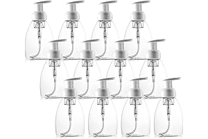 Bekith Foaming Soap Dispensers Foam Pump Bottles for Kitchen Bathroom