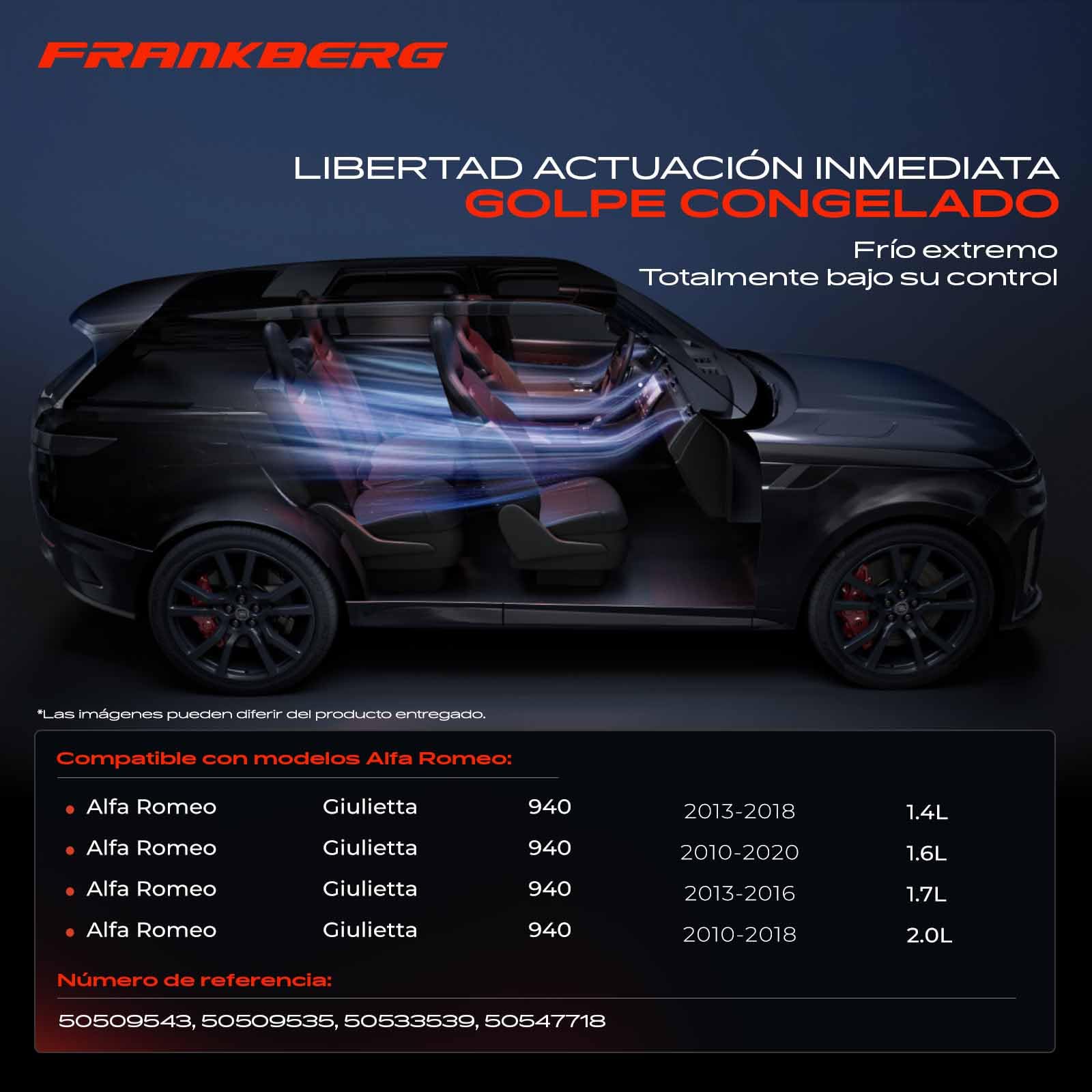 Frankberg Compresor de aire acondicionado, diésel, 50509535