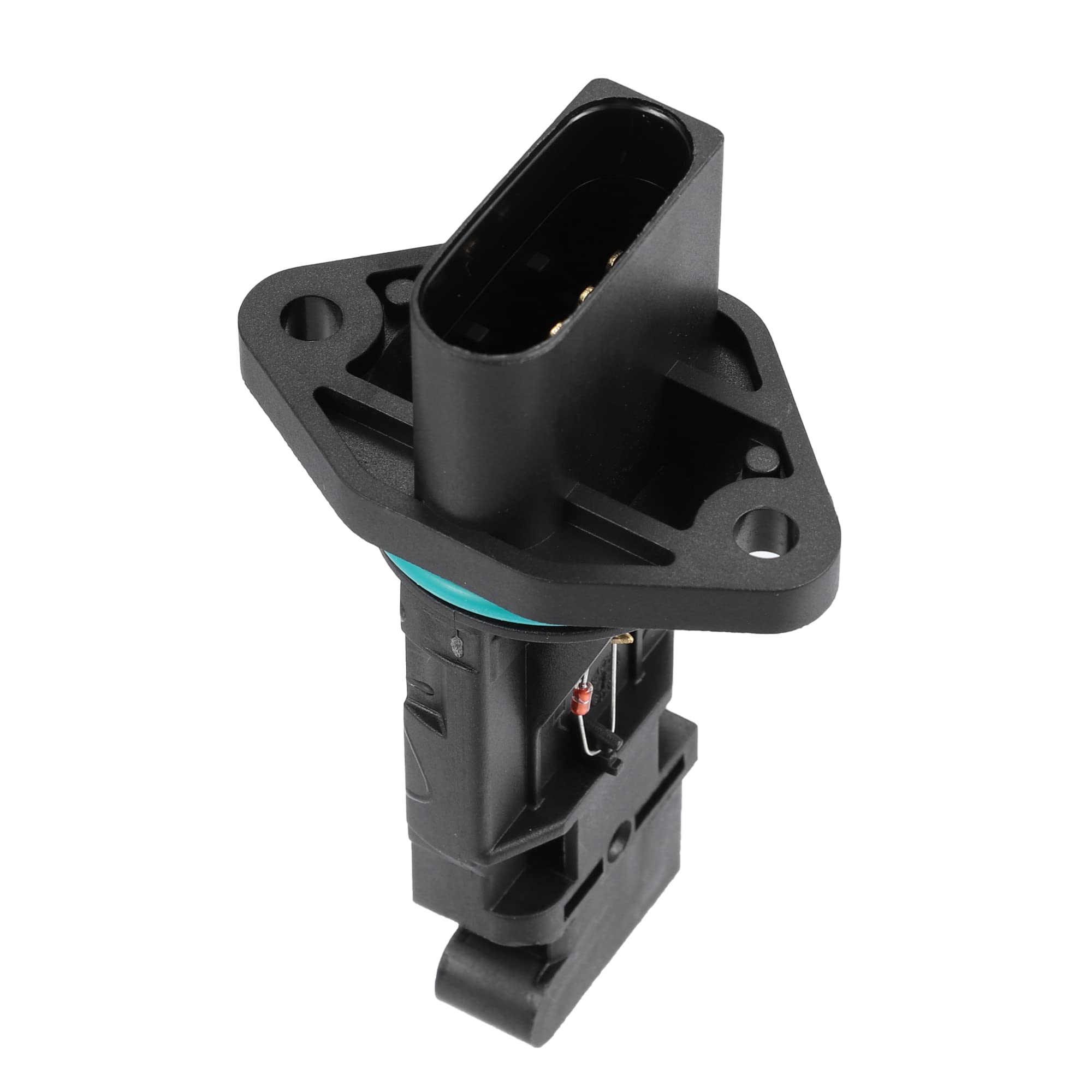 X AUTOHAUX Luftmassenmesser Für VW Transporter T4 98-03 1 Stück | 028906461, Schwarz, Kunststoff/Metall, 10.1x6cm, 5-Pin, Luftmassenmessung, Für VW T4/T5 95-09