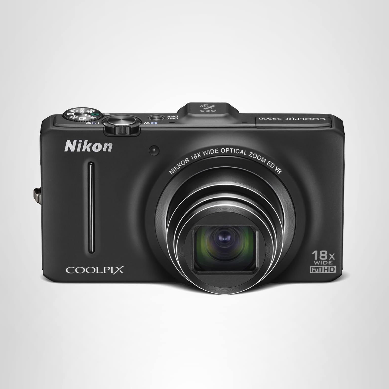 Amazon.com : Nikon Coolpix S9300 16.0 MP Digital Camera - Black 