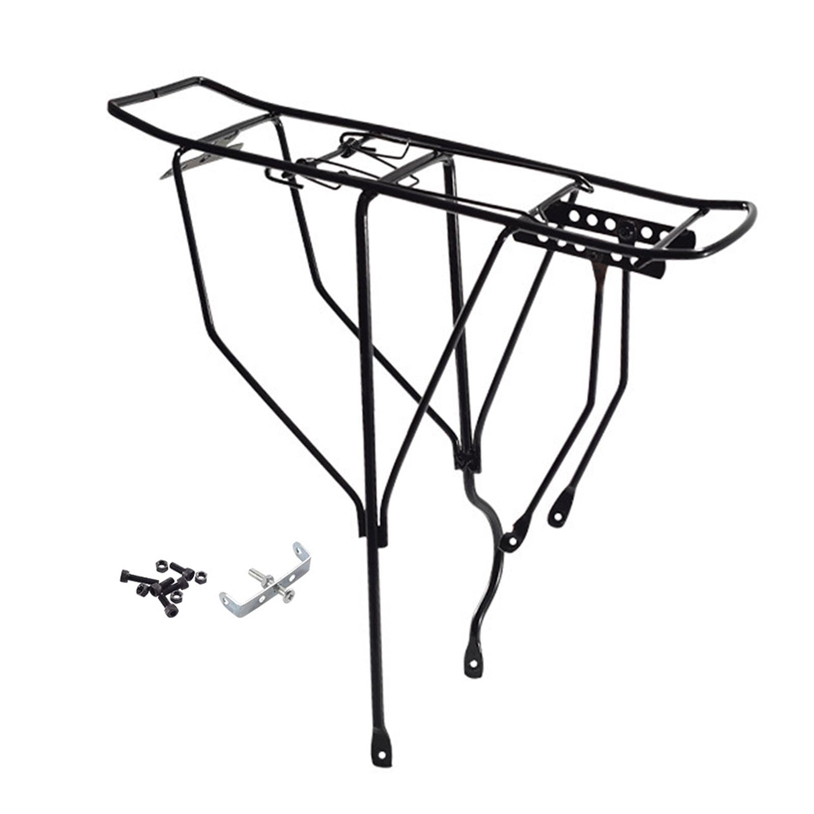 kowaku Rear Bicycle Rack Back Seat Lightweight Luggage Holder Bike Cargo Rack for Mountain Bikes Outdoor Cycling Accessories, Small Hole