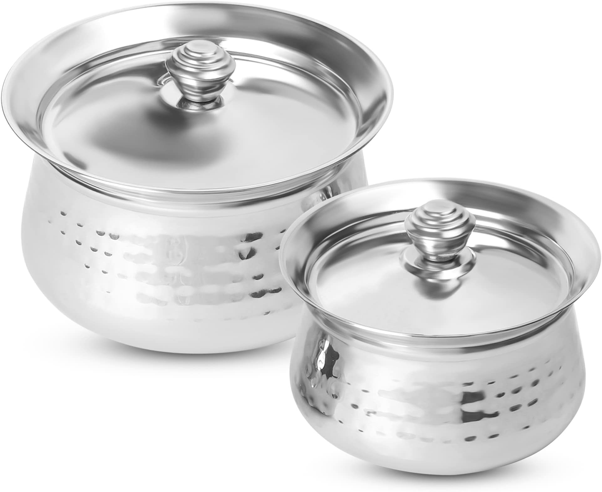 Sumeet Stainless Steel Tope/ Patila/cookware With Lids main image 0