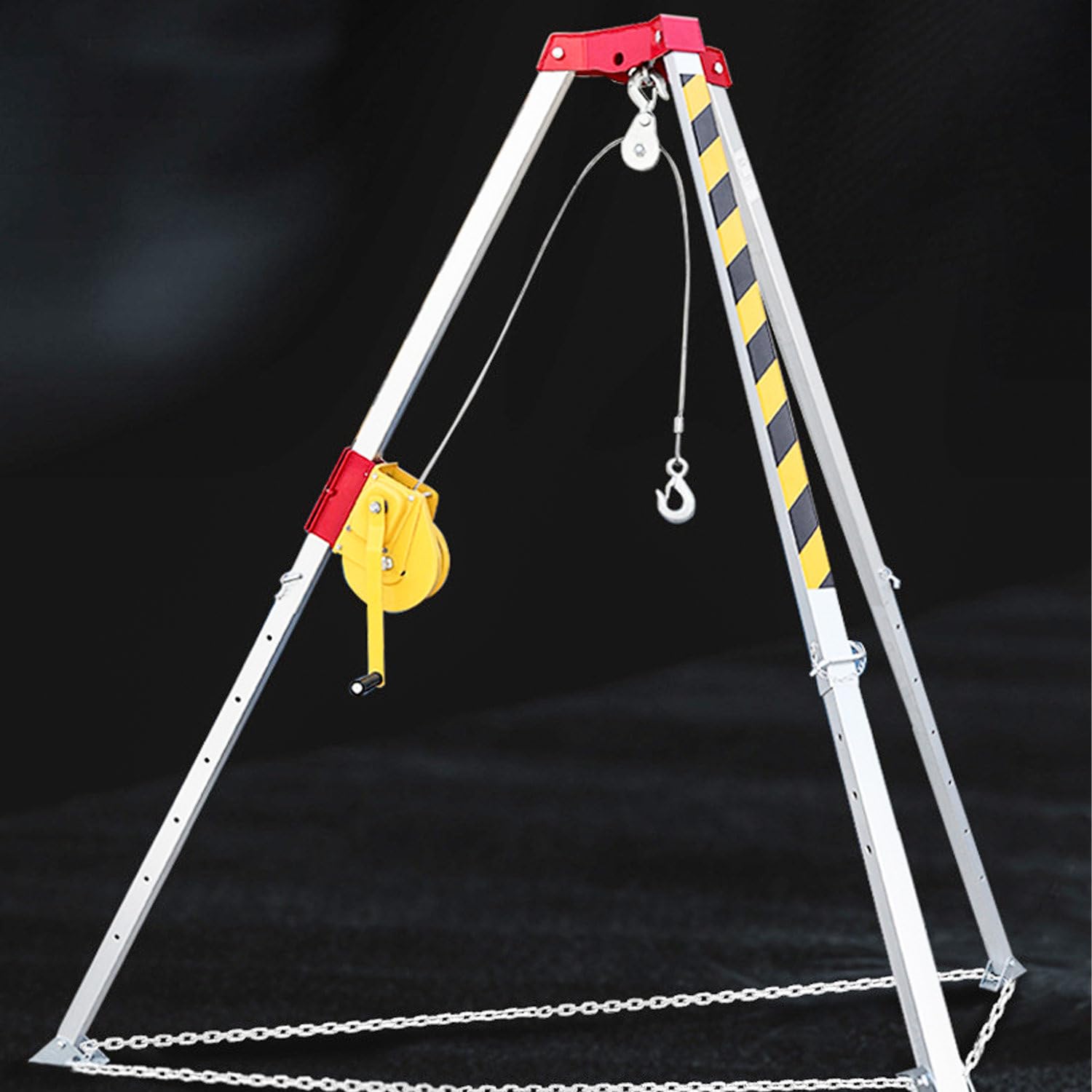DowPie Multi-Gear Height Adjustable Pit Support Tripod 2600lbs