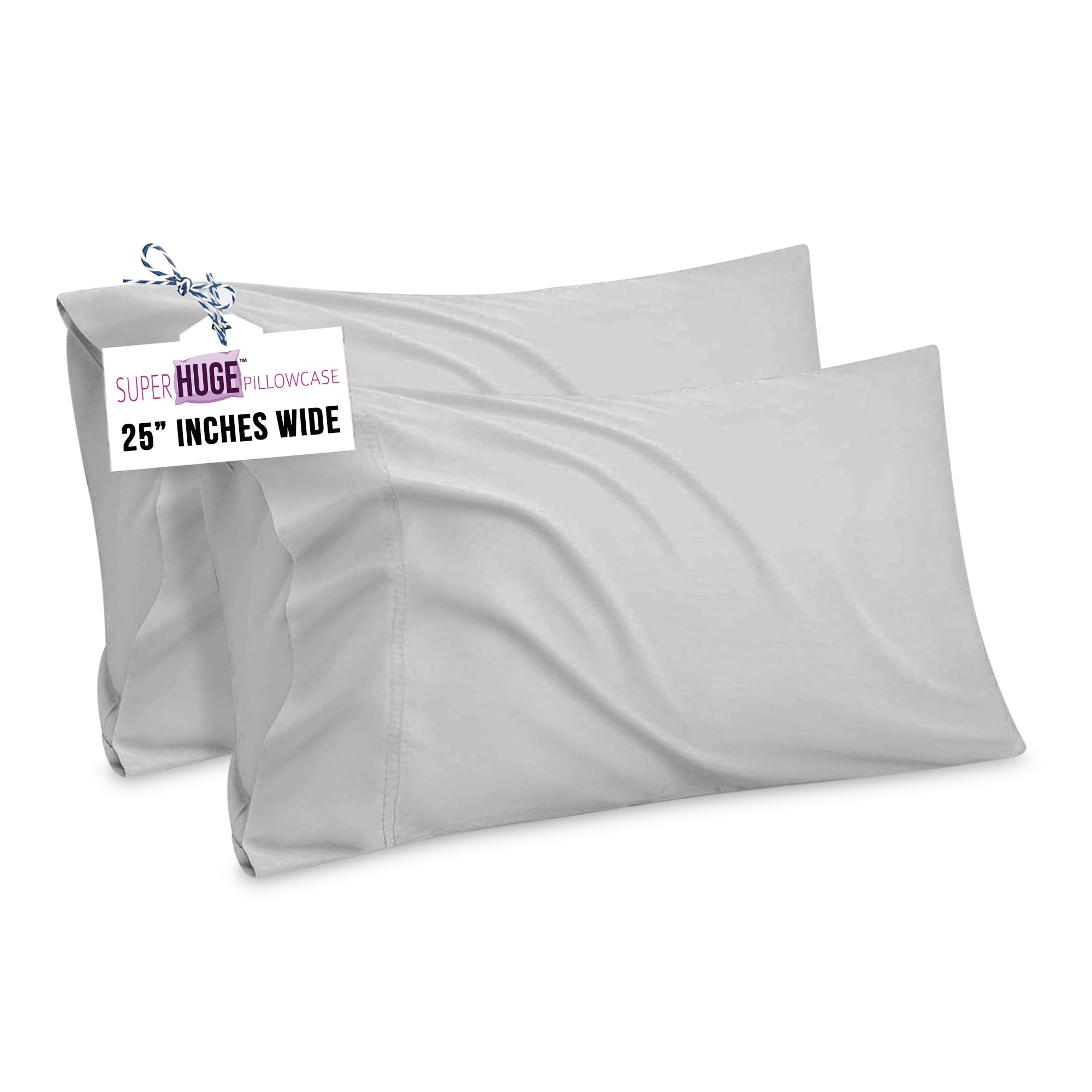 Superenorme Funda de Almohada – Queen 2-Pack Blanco