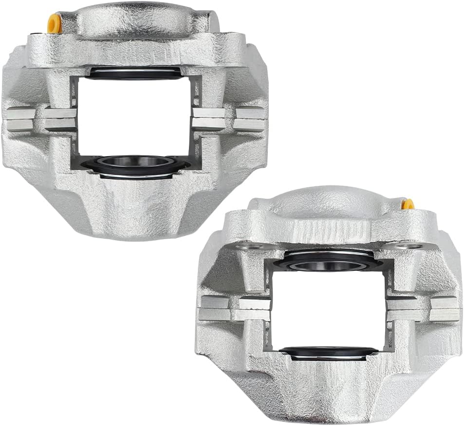 MAYASAF 19648+19649 Front Disc Brake Caliper Fit for Volkswagen Transporter 1976-1979, 1980-85 VW Vanagon, New Disc Caliper Assembly (Front Left&Right)