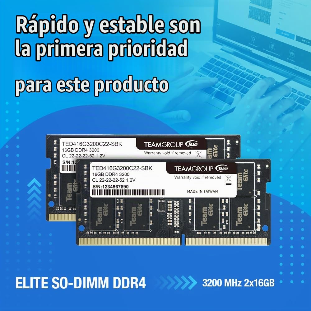 Amazon.com: TEAMGROUP Elite DDR4 16 GB Kit (2 x 8 GB) 3200 MHz PC4