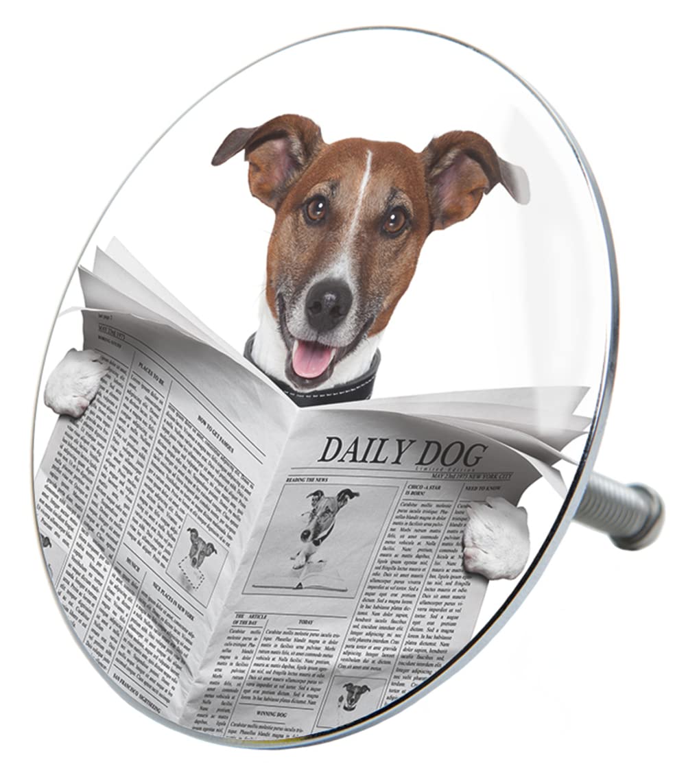 Bathtub Plug | Wide Choice of Colorful Bathtub Plugs | Easy to Insert Into the Bathtub (Newspaper)