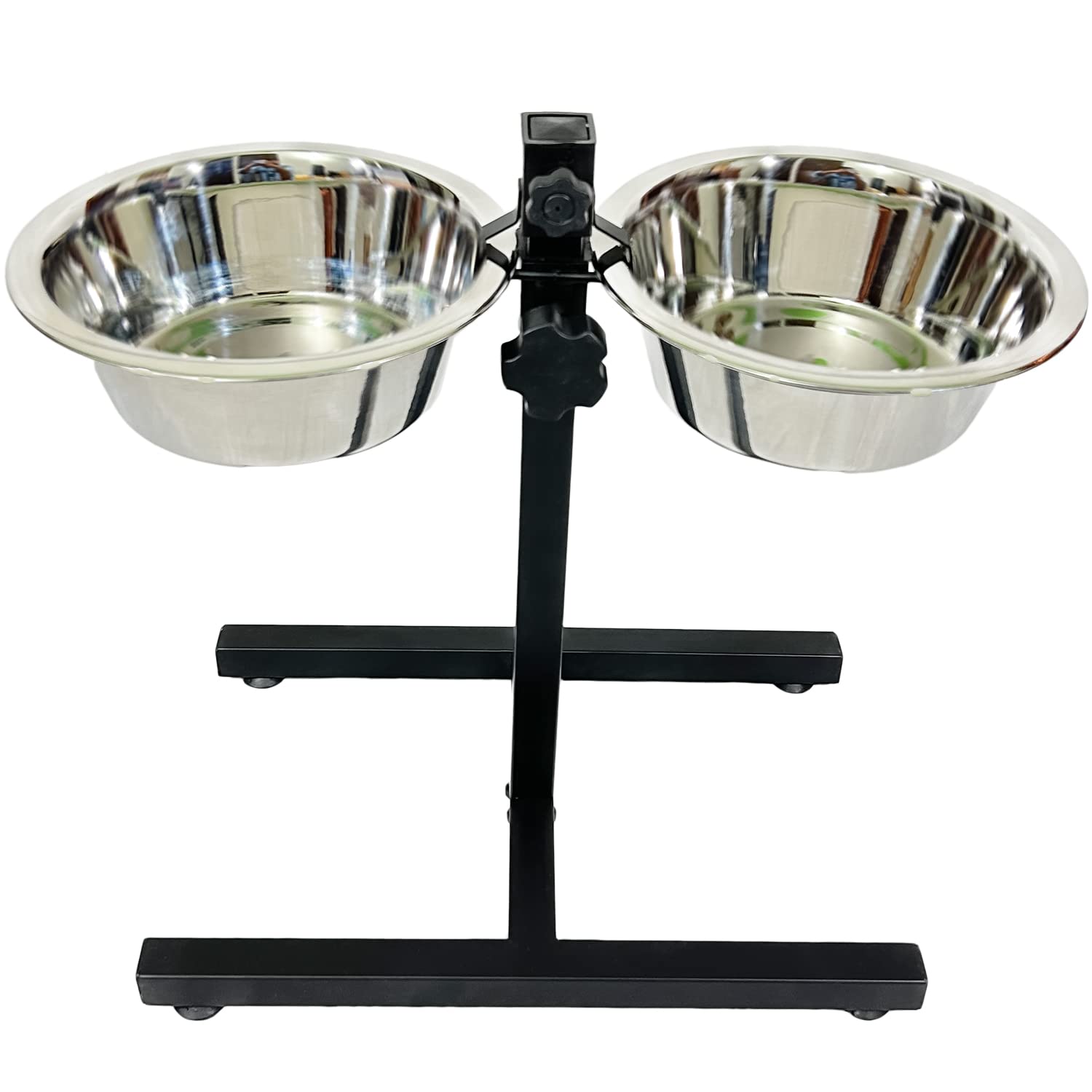 See full amazon price history chart for RvPaws Height Adjustable Double Dinner Food and Water with H-Base and Two Removable Stainless Steel Bowls Ideal for Dog and Cat Eating & Drinking Food Items (Large - 2 X 2800 ML) RvPaws Height Adjustable Double Dinner Food and Water with H-Base and Two Removable Stainless Steel Bowls Ideal for Dog and Cat Eating & Drinking Food Items (Large - 2 X 2800 ML) (B0D149FC84) Amazon Price History, Amazon Price Tracker