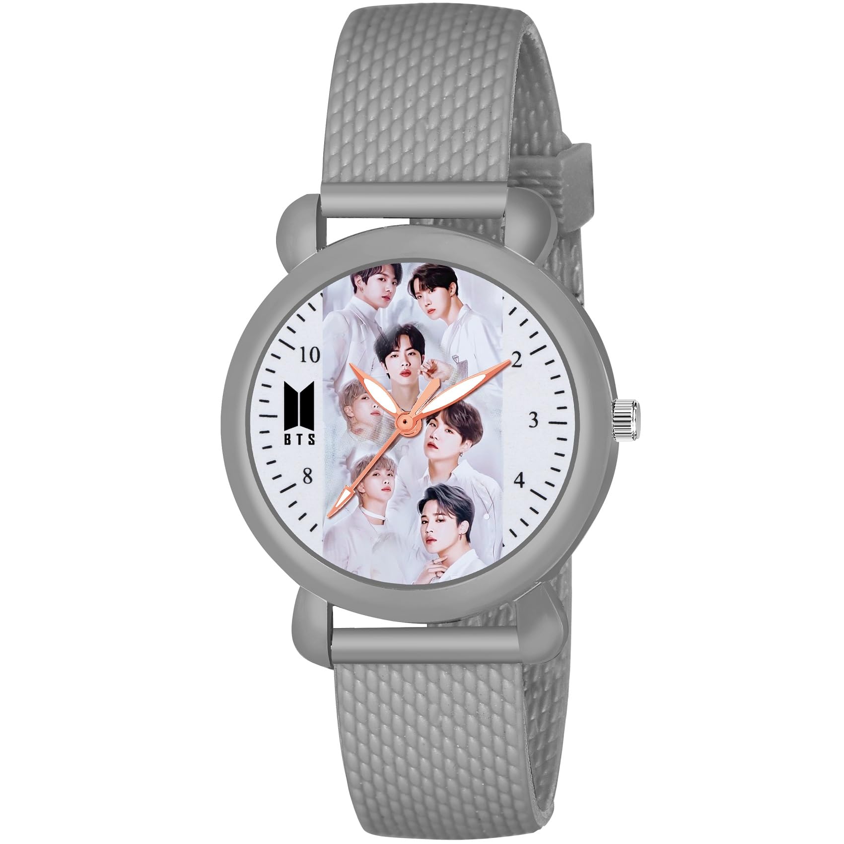 Grey BTS Army Girls Analog Watch (B0CL3K1LB1) Amazon Price History, Amazon Price Tracker