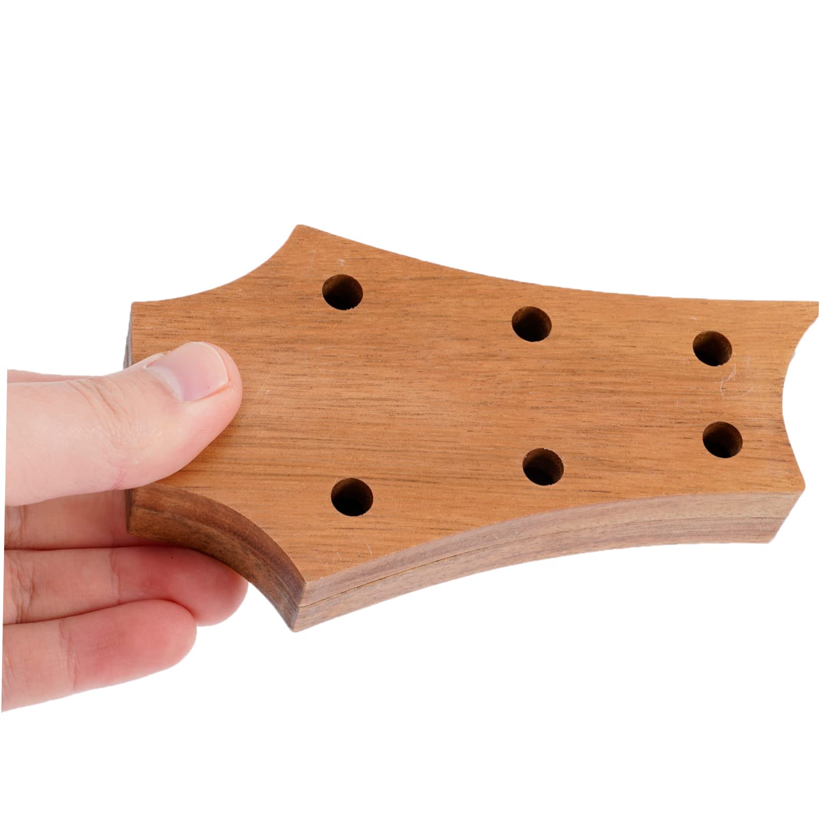 Abaodam Holz Gitarrenplektrumbox Aufbewahrungsbox Für Plektren Mit Naturholzmaserung Für Unterwegs Schutz Vor Kratzern Wasser Stößen Und Erschütterungen Für Kleine Gegenstände Wie Ringe Oh